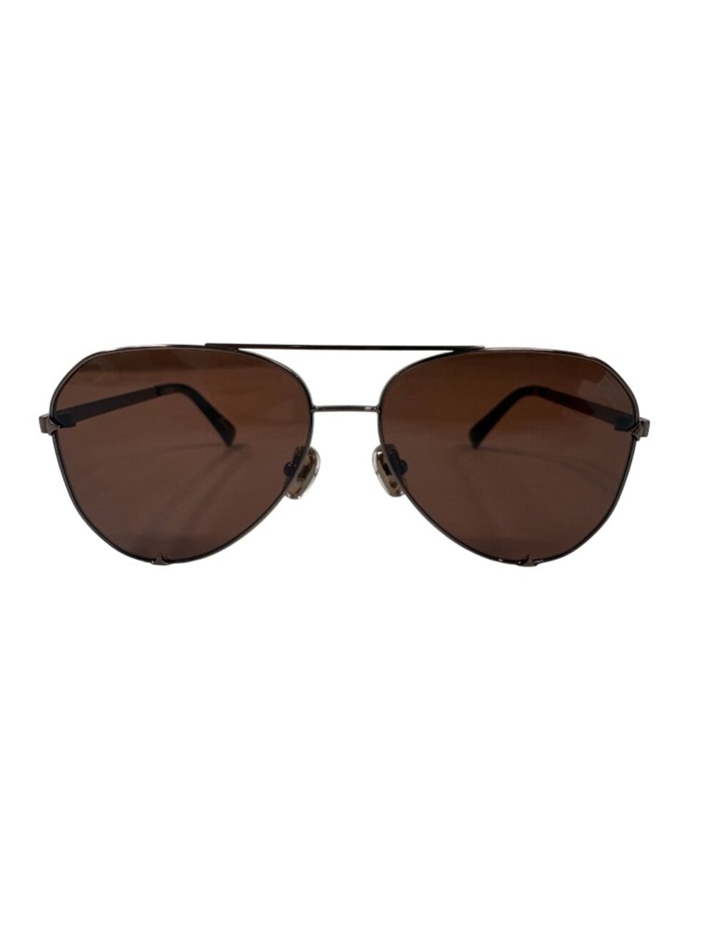 Dezi Blueprint Aviator Sunglasses in CHOCOLATE / COGNAC